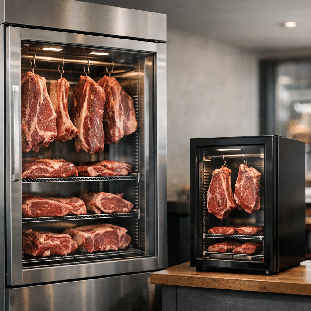 Illustration of 2026 Et Dinlendirme Dolabı Fiyatları: Profesyonel ve Ev Tipi Modeller