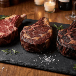 21, 45 ve 90 gün dry aged olgunlaştırılmış üç antrikot bifteğinin karşılaştırması