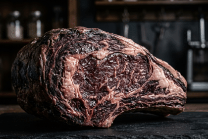 Dry aging sürecinde etin kabuk pellicle oluşumu, makro görünüm et yaşlandırma bilimi