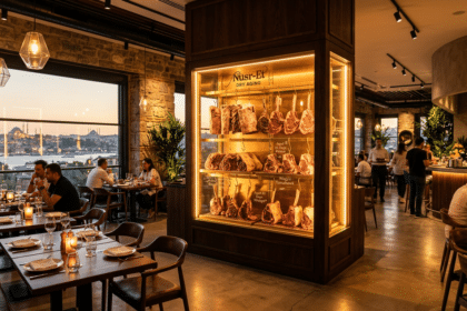 Türkiye'de dry aged et pazarı, modern steakhouse dry aged vitrini İstanbul